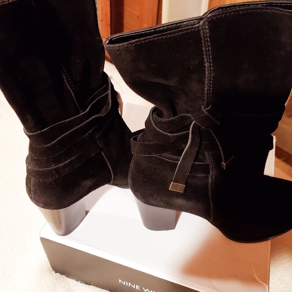 Saks 5th Ave Saxon Boots 9.5 med NASHVILLE Bouige - Picture 5 of 16